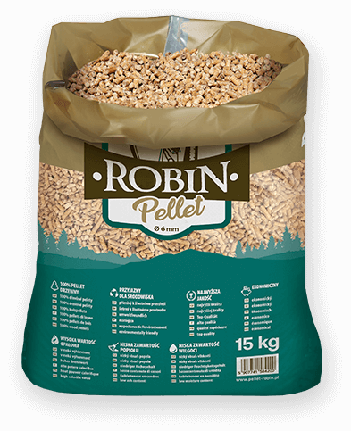 worek pelletu opałowego Robin do kupienia w Sopocie lub sklepie internetowym